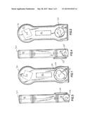 Removable spindle assembly for torsion axles diagram and image