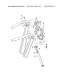 BICYCLE FRAME WITH CONVERTIBLE DROPOUTS diagram and image