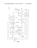 DEVICE FOR GENERATING ELECTRICAL ENERGY BY MEANS OF AN ORC-CIRCULAR FLOW diagram and image