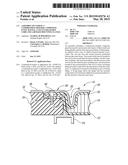 ASSEMBLY INCLUDING A COMPRESSION-MOLDED, COMPOSITE PANEL HAVING A     CELLULOSE-BASED CORE AND A HINGED MOUNTING FLANGE diagram and image