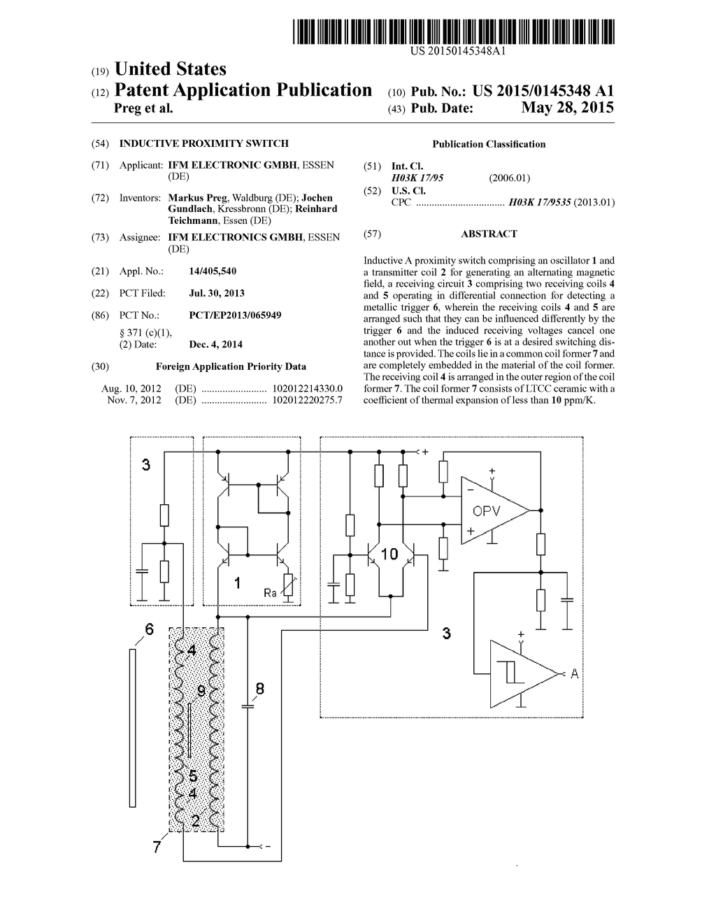 INDUCTIVE PROXIMITY SWITCH - diagram, schematic, and image 01