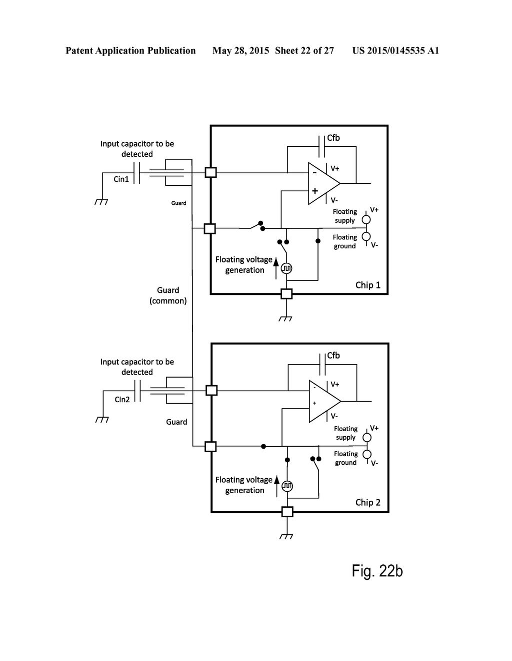 CAPACITIVE SENSING INTERFACE FOR PROXIMITY DETECTION - diagram, schematic, and image 23