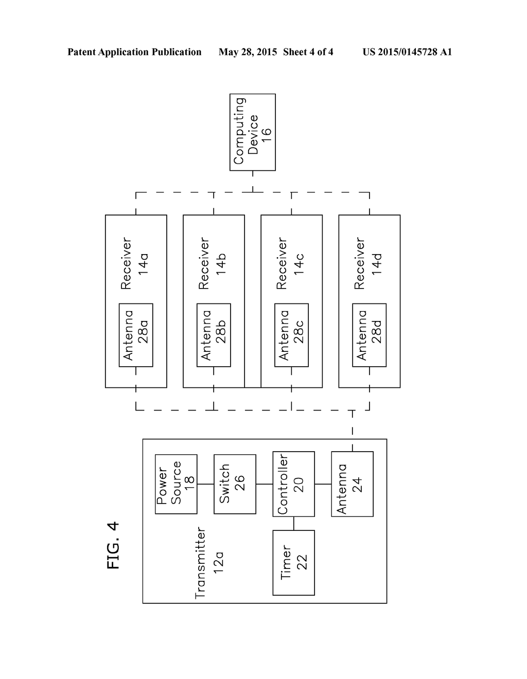 HIGH FREQUENCY TRANSMITTER AND RECEIVER TRACKING SYSTEM - diagram, schematic, and image 05