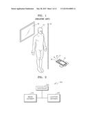 METHOD OF DISPLAYING VIRTUAL RULER ON SEPARATE IMAGE OR MEDICAL IMAGE OF     OBJECT, MEDICAL IMAGE OBTAINING APPARATUS, AND METHOD AND APPARATUS FOR     DISPLAYING SEPARATE IMAGE OR MEDICAL IMAGE WITH VIRTUAL RULER diagram and image