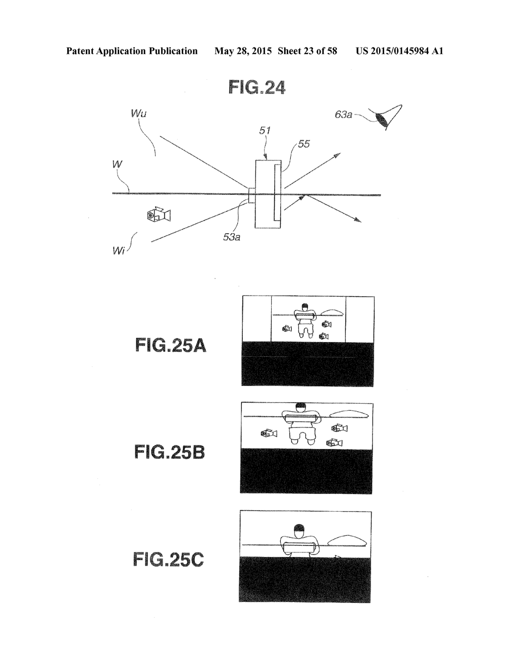 WATERPROOF CAMERA HAVING A SEMI-UNDERWATER PHOTOGRAPHING MODE - diagram, schematic, and image 24