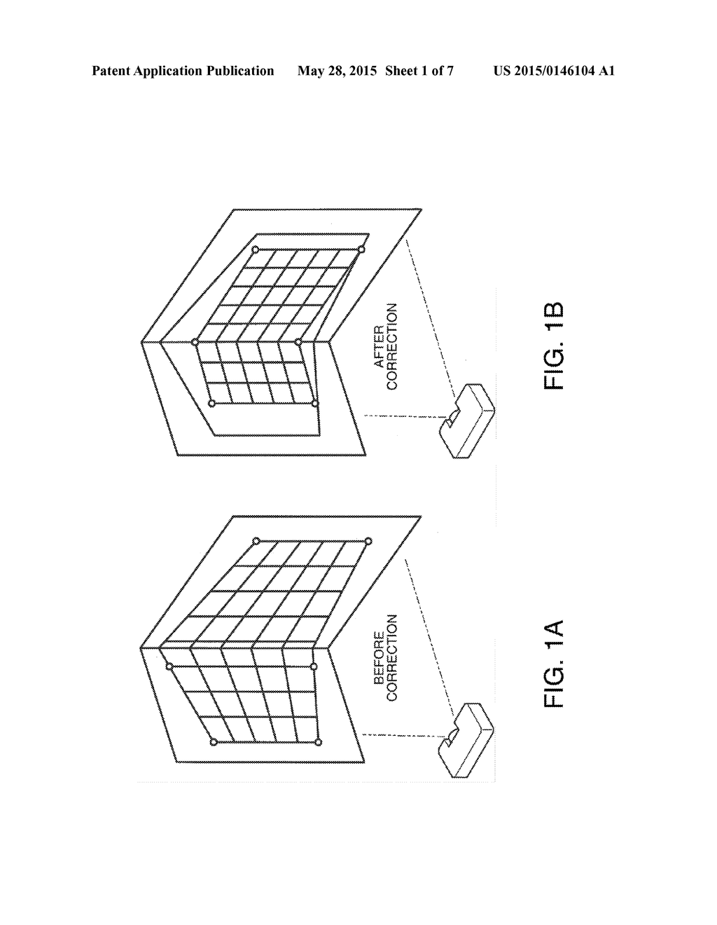 PROJECTOR, IMAGE CORRECTION METHOD, AND PROGRAM - diagram, schematic, and image 02