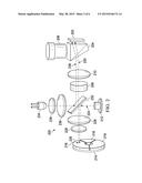 PROJECTOR WITH OPTICAL CONVERSION MEDIA PUMPED BY LOW ETENDUE SOURCE diagram and image