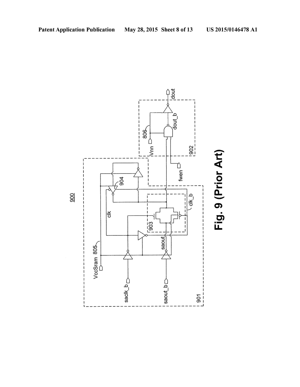 SRAM BIT-LINE AND WRITE ASSIST APPARATUS AND METHOD FOR LOWERING DYNAMIC     POWER AND PEAK CURRENT, AND A DUAL INPUT LEVEL-SHIFTER - diagram, schematic, and image 09