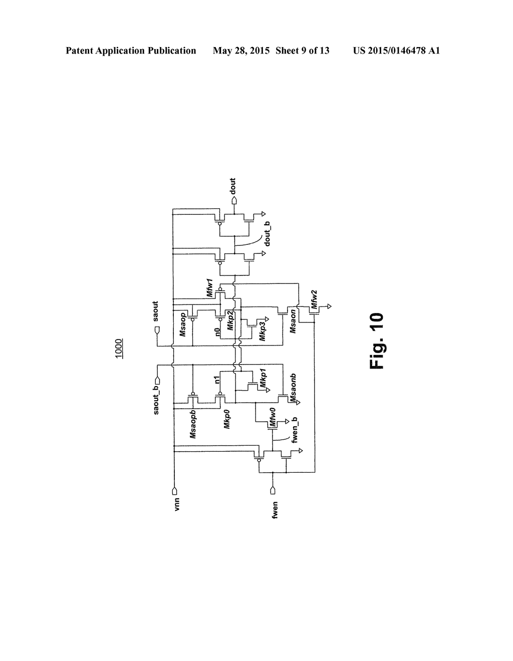 SRAM BIT-LINE AND WRITE ASSIST APPARATUS AND METHOD FOR LOWERING DYNAMIC     POWER AND PEAK CURRENT, AND A DUAL INPUT LEVEL-SHIFTER - diagram, schematic, and image 10