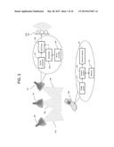 SYSTEM AND METHOD FOR COMMUNICATION WITH A MOBILE DEVICE VIA A POSITIONING     SYSTEM INCLUDING RF COMMUNICATION DEVICES AND MODULATED BEACON LIGHT     SOURCES diagram and image