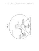 SYSTEM AND METHOD FOR COMMUNICATION WITH A MOBILE DEVICE VIA A POSITIONING     SYSTEM INCLUDING RF COMMUNICATION DEVICES AND MODULATED BEACON LIGHT     SOURCES diagram and image