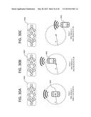 SYSTEM AND METHOD FOR COMMUNICATION WITH A MOBILE DEVICE VIA A POSITIONING     SYSTEM INCLUDING RF COMMUNICATION DEVICES AND MODULATED BEACON LIGHT     SOURCES diagram and image