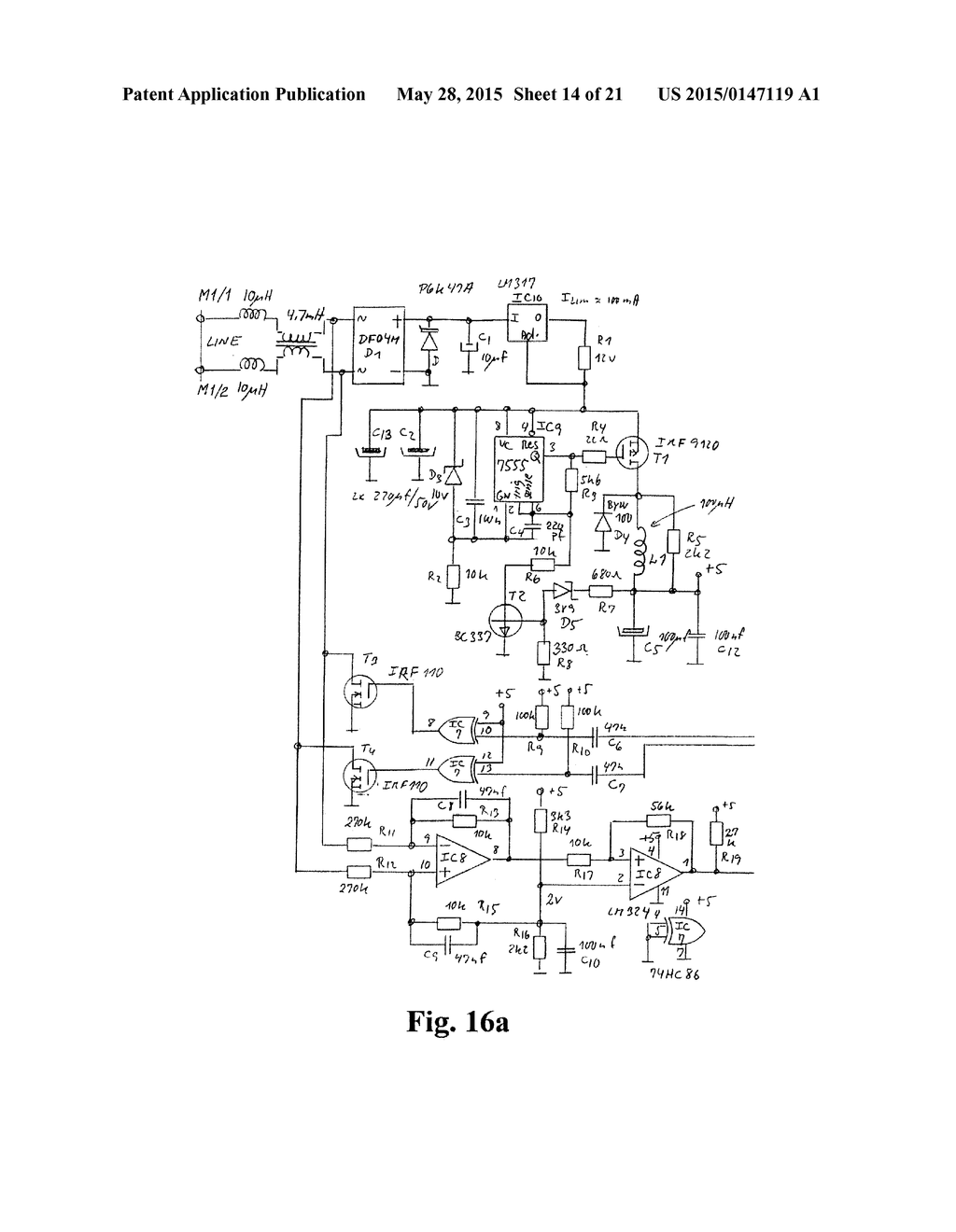 TWO-WIRE CONTROLLING AND MONITORING SYSTEM FOR IN PARTICULAR IRRIGATION OF     LOCALIZED AREAS OF SOIL - diagram, schematic, and image 15