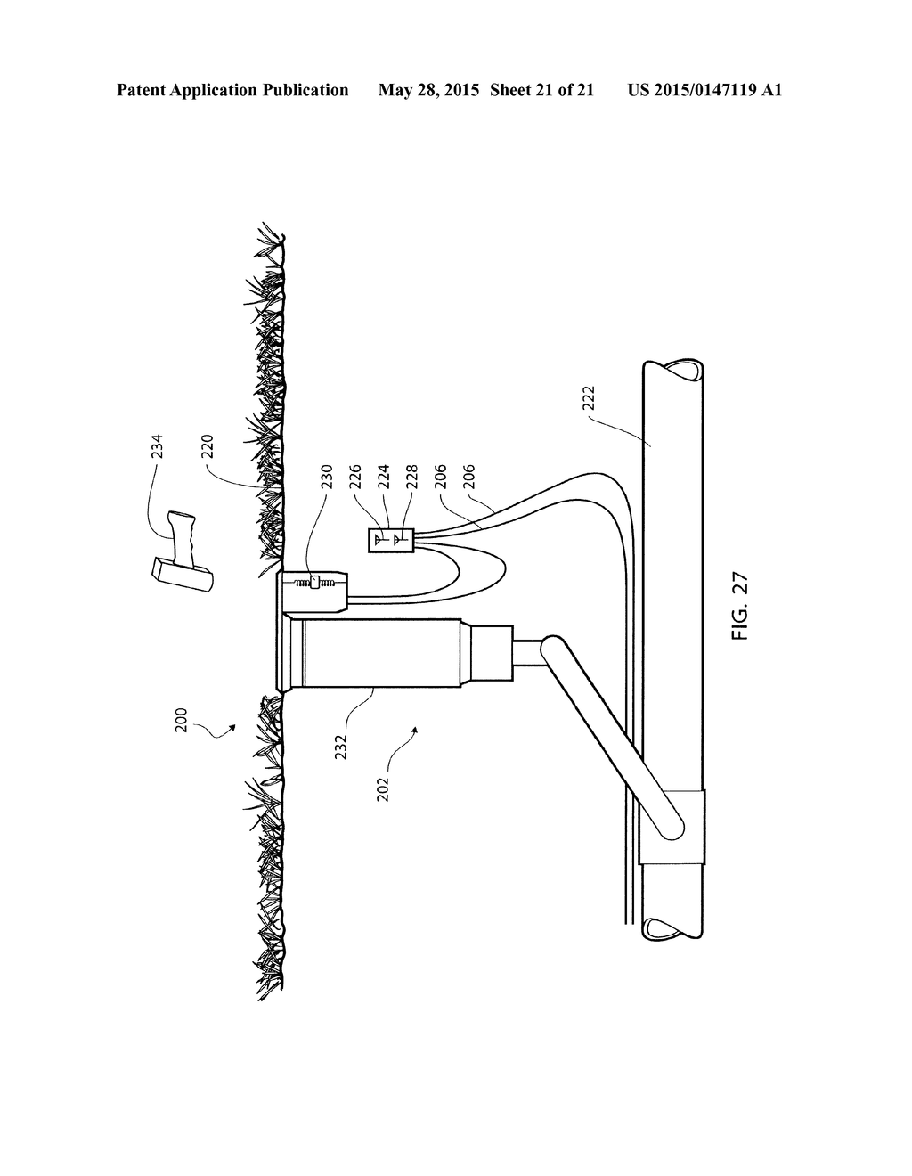 TWO-WIRE CONTROLLING AND MONITORING SYSTEM FOR IN PARTICULAR IRRIGATION OF     LOCALIZED AREAS OF SOIL - diagram, schematic, and image 22