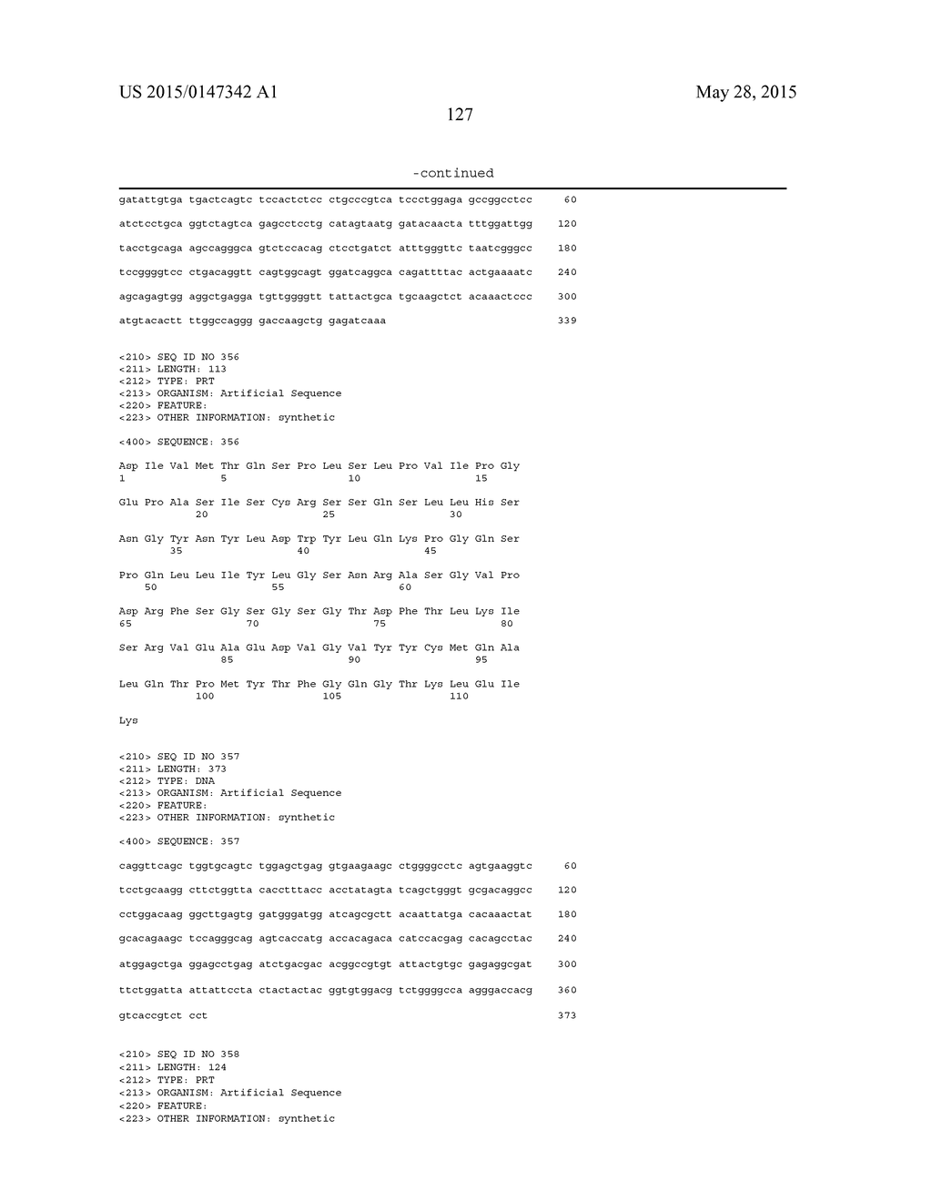 Methods for Treating Cancer by Administering an Anti-Ang-2 Antibody - diagram, schematic, and image 131