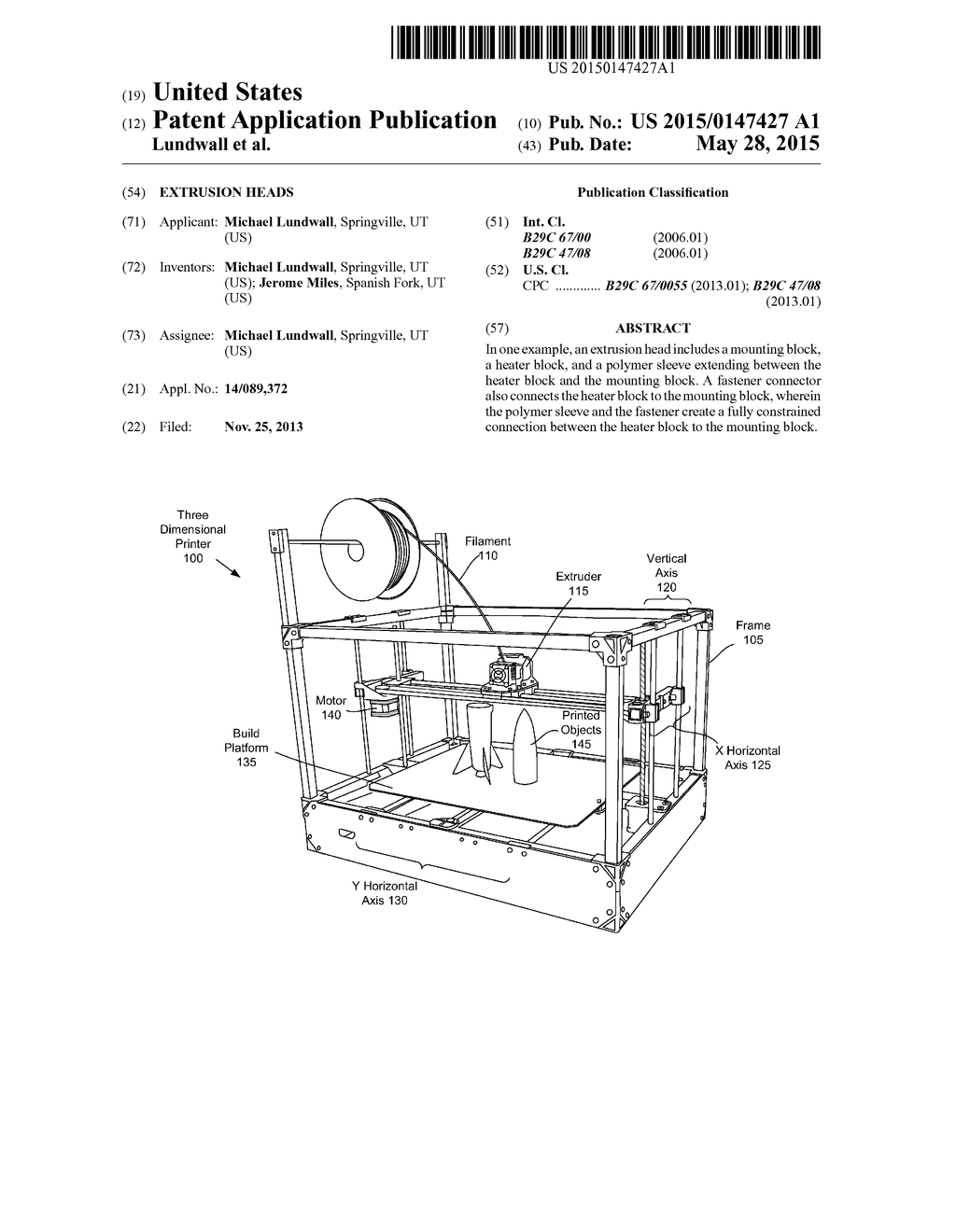 EXTRUSION HEADS - diagram, schematic, and image 01