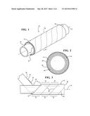 SPIRAL WRAPPED NONWOVEN SLEEVE AND METHOD OF CONSTRUCTION THEREOF diagram and image