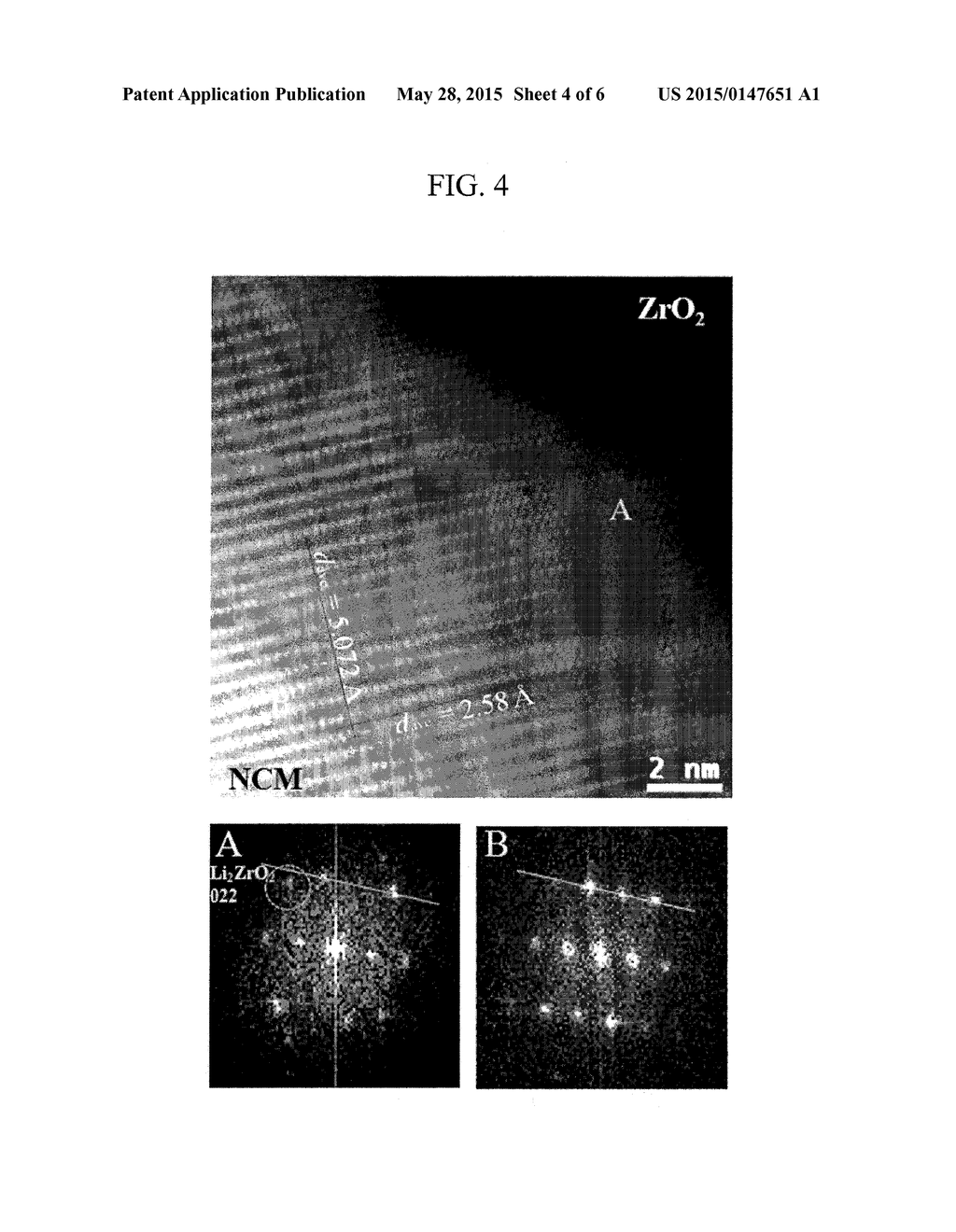 POSITIVE ACTIVE MATERIAL FOR RECHARGEABLE LITHIUM BATTERY, METHOD OF     PREPARING SAME, AND RECHARGEABLE LITHIUM BATTERY INCLUDING THE SAME - diagram, schematic, and image 05