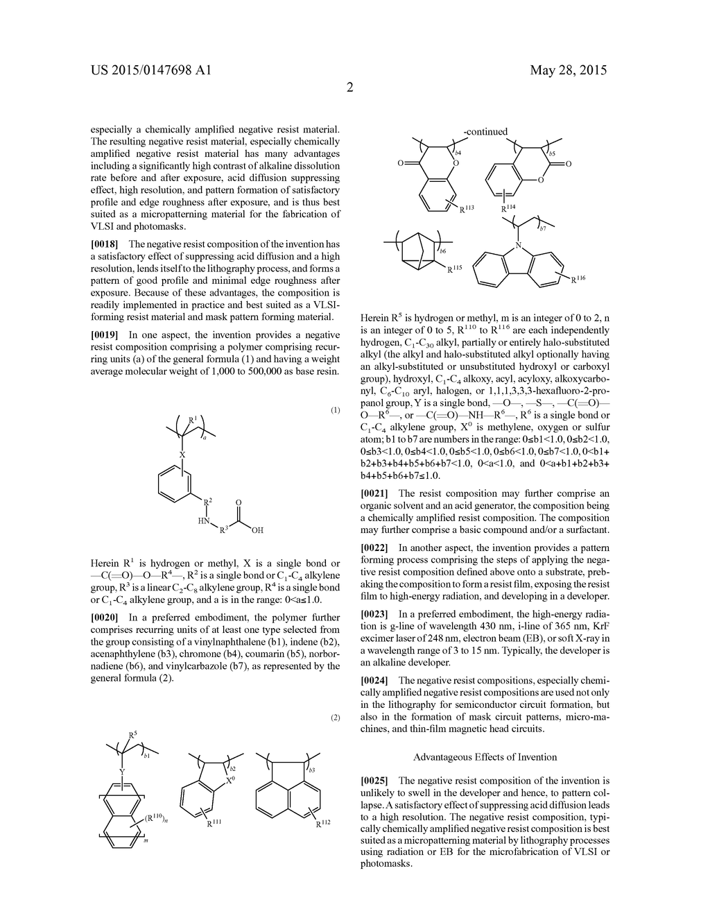 NEGATIVE RESIST COMPOSITION AND PATTERN FORMING PROCESS - diagram, schematic, and image 03