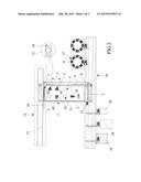 INTERFACING APPARATUS BETWEEN A LABORATORY AUTOMATION SYSTEM AND A     PLATFORM FOR HANDLING CONSUMABLES AND LIQUIDS IN THE FIELD OF MOLECULAR     BIOLOGY diagram and image