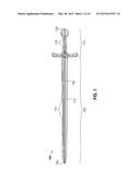 POLYURETHANE SWORD AND METHOD OF MANUFACTURING A POLYURETHANE SWORD diagram and image