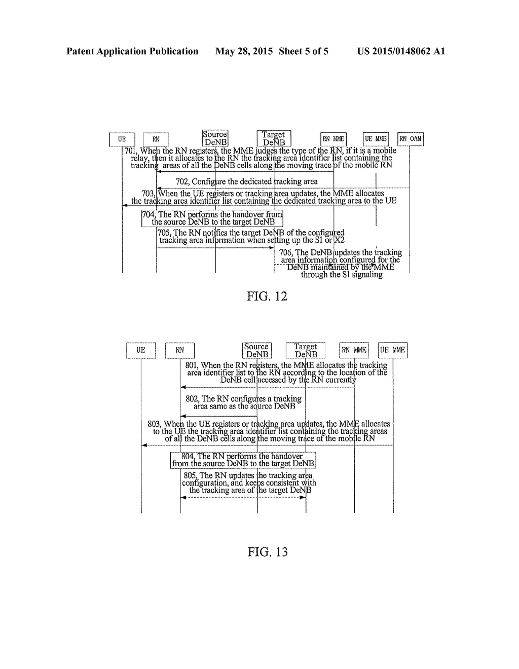 METHOD AND APPARATUS FOR CONFIGURING MOBILE RELAY NODE TRACKING AREA AND     LOCATION UPDATE - diagram, schematic, and image 06