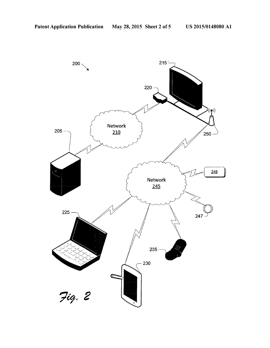 NETWORK ARCHITECTURE FOR SYNCHRONIZED DISPLAY - diagram, schematic, and image 03