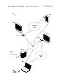 NETWORK ARCHITECTURE FOR SYNCHRONIZED DISPLAY diagram and image