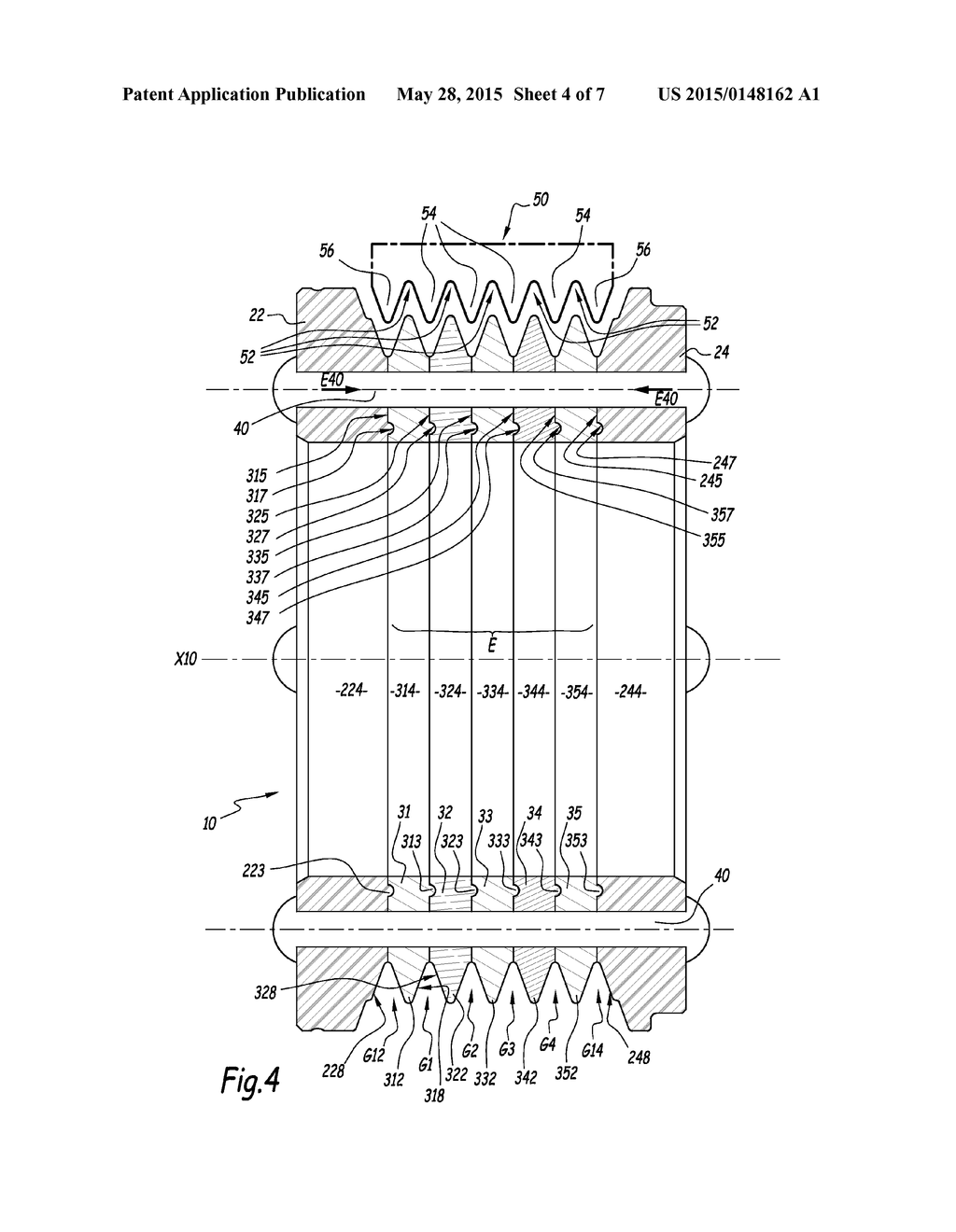 TRANSMISSION PULLEY, POWER TRANSMISSION SYSTEM COMPRISING SUCH A PULLEY,     AND METHOD FOR PRODUCING SUCH A PULLEY - diagram, schematic, and image 05