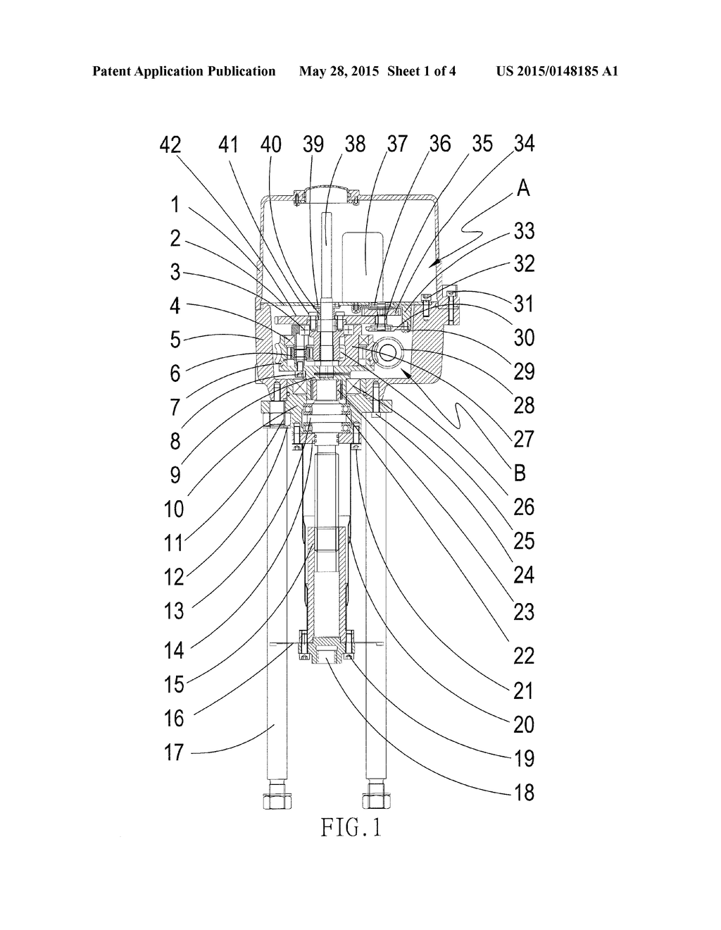 Linear Travel Structure of Electrical Operating Device - diagram, schematic, and image 02