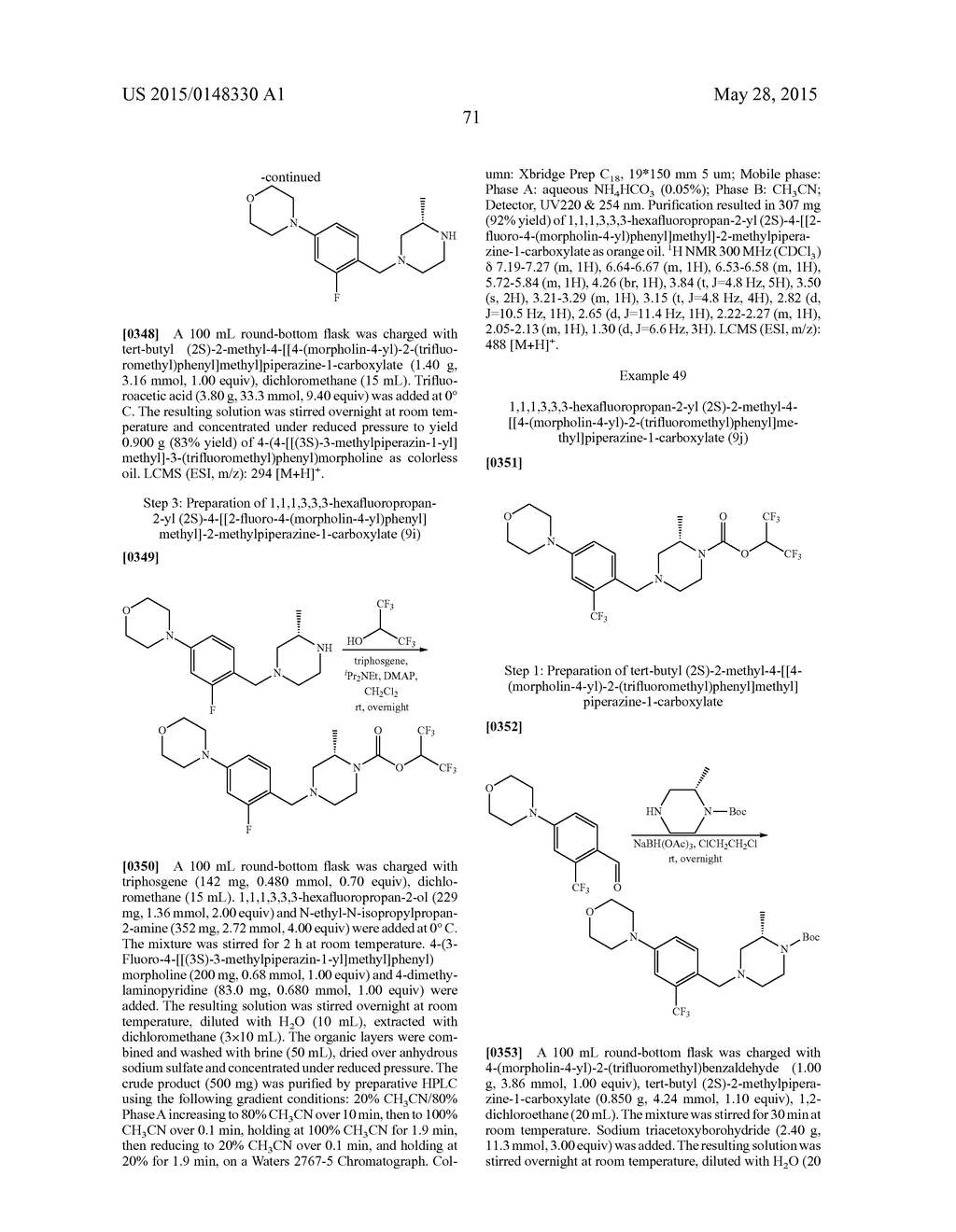 CARBAMATE COMPOUNDS AND OF MAKING AND USING SAME - diagram, schematic, and image 72