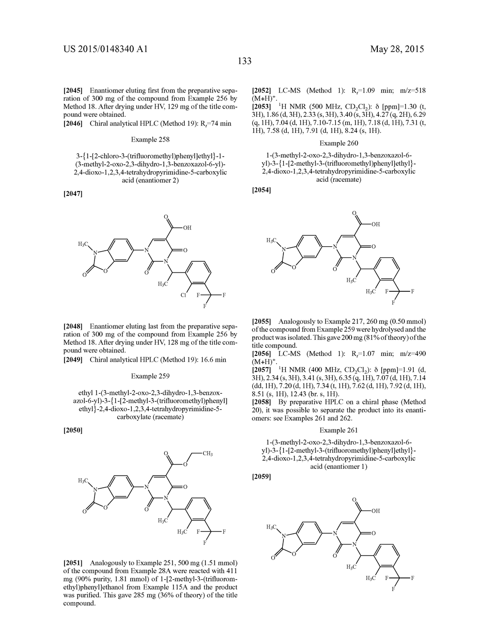 BICYCLICALLY SUBSTITUTED URACILS AND THE USE THEREOF - diagram, schematic, and image 134