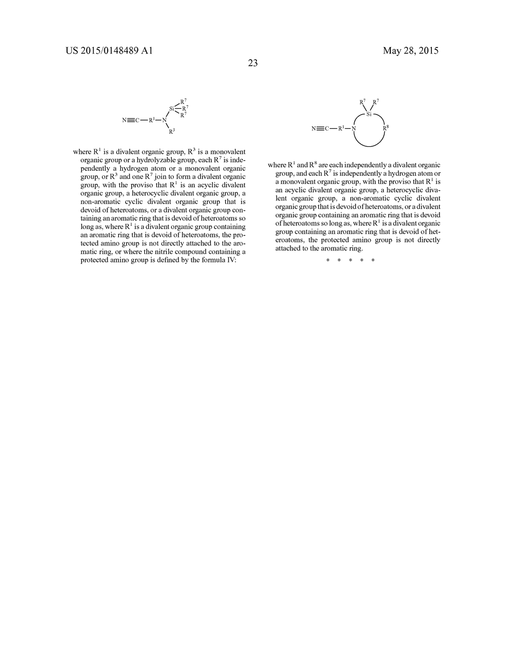 POLYMERS FUNCTIONALIZED WITH NITRILE COMPOUNDS CONTAINING A PROTECTED     AMINO GROUP - diagram, schematic, and image 25