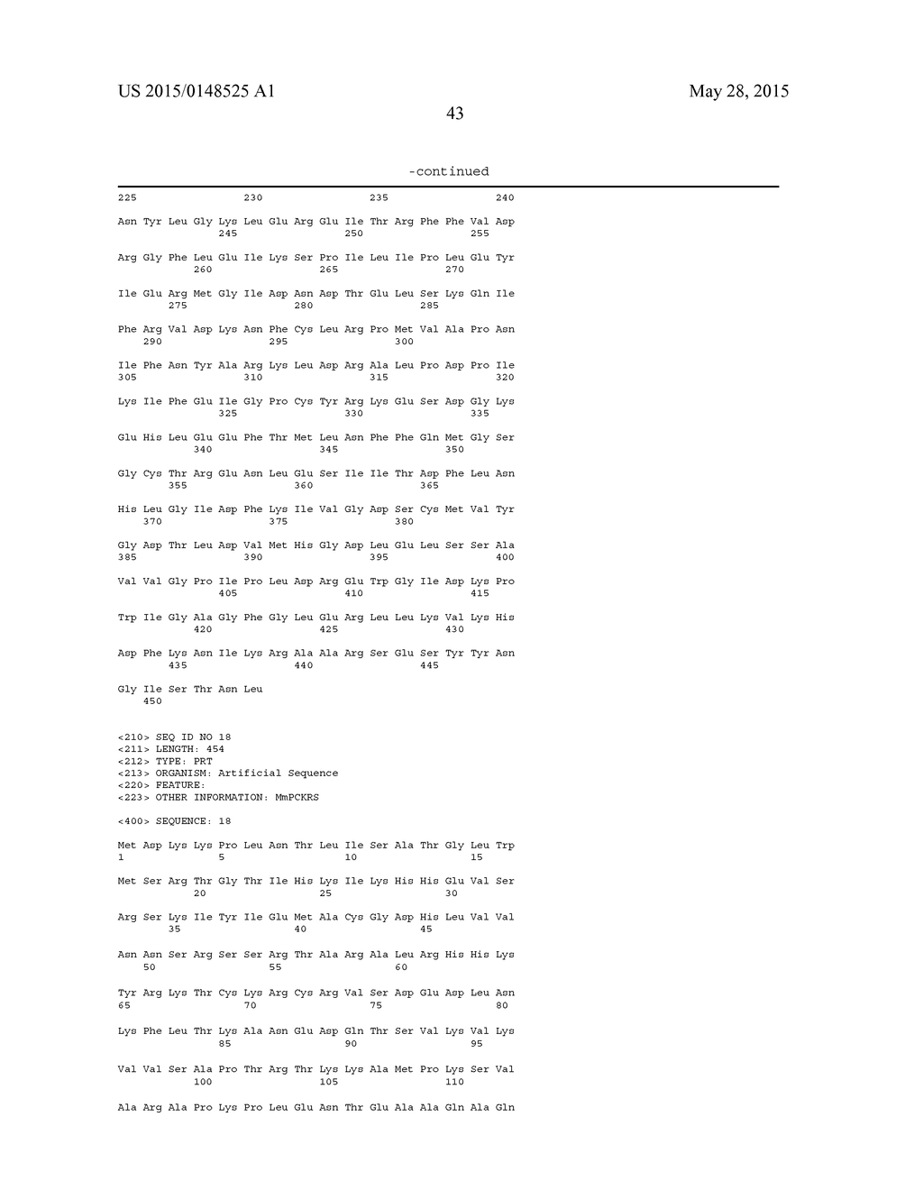 METHODS OF INCORPORATING AN AMINO ACID COMPRISING A BCN GROUP INTO A     POLYPEPTIDE USING AN ORTHOGONAL CODON ENCODING IT AND AN ORTHORGONAL     PYLRS SYNTHASE - diagram, schematic, and image 75