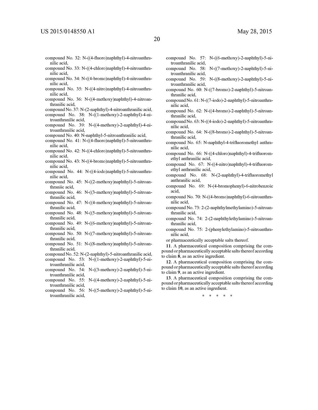 NOVEL COMPOUNDS AS CHLORIDE CHANNEL BLOCKING AGENT - diagram, schematic, and image 21