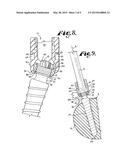 POLYAXIAL BONE SCREW WITH HELICALLY WOUND CAPTURE CONNECTION diagram and image