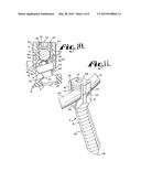 POLYAXIAL BONE SCREW WITH HELICALLY WOUND CAPTURE CONNECTION diagram and image