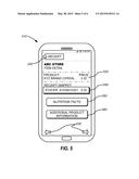 DISPLAY AN ITEM DETAIL WITH A RECEIPT SNIPPET diagram and image