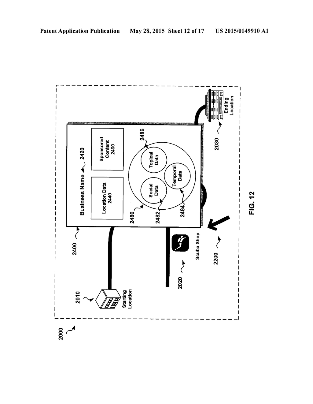 SYSTEM AND METHOD FOR CONTEXT ENHANCED MAPPING - diagram, schematic, and image 13