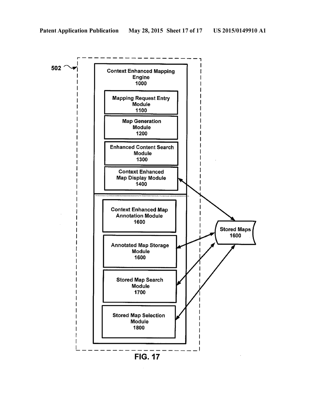 SYSTEM AND METHOD FOR CONTEXT ENHANCED MAPPING - diagram, schematic, and image 18