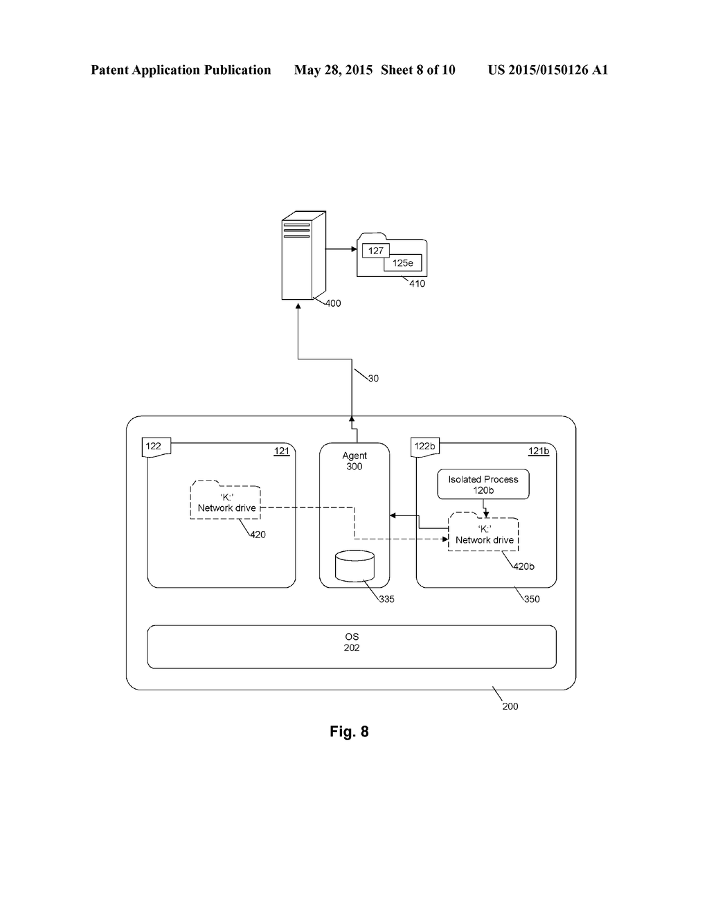 COMPUTER DEVICE AND METHOD FOR ISOLATING UNTRUSTED CONTENT - diagram, schematic, and image 09