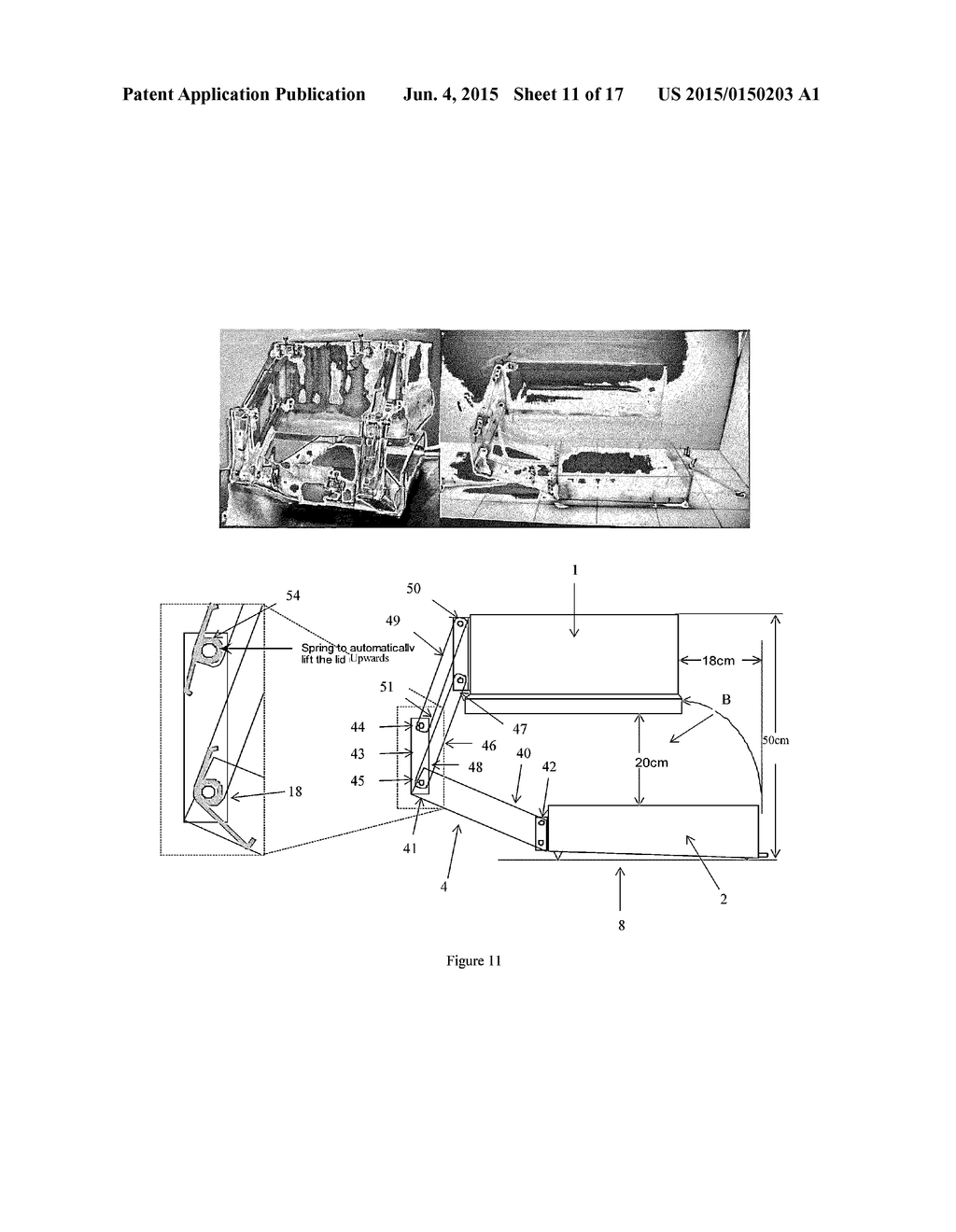 BIOREACTOR VESSEL FOR LARGE SCALE GROWING OF PLANTS UNDER ASEPTIC     CONDITION - diagram, schematic, and image 12