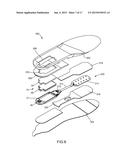 SHOE WITH A HEATED INSOLE diagram and image