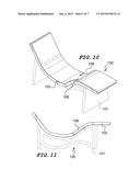 DESK AND CHAIR COMBINATION DEVICE AND A METHOD FOR ITS USE diagram and image