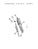 Surgical Scalpel Handle Assembly System And Method For Requiring A     Verification Process Performed Prior To And During Surgery Using     Actuators to Unlock And Engage Blade Holder in Ready For Cutting Position diagram and image