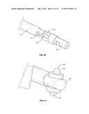 EXPANDING INTERBODY IMPLANT AND ARTICULATING INSERTER AND METHOD diagram and image