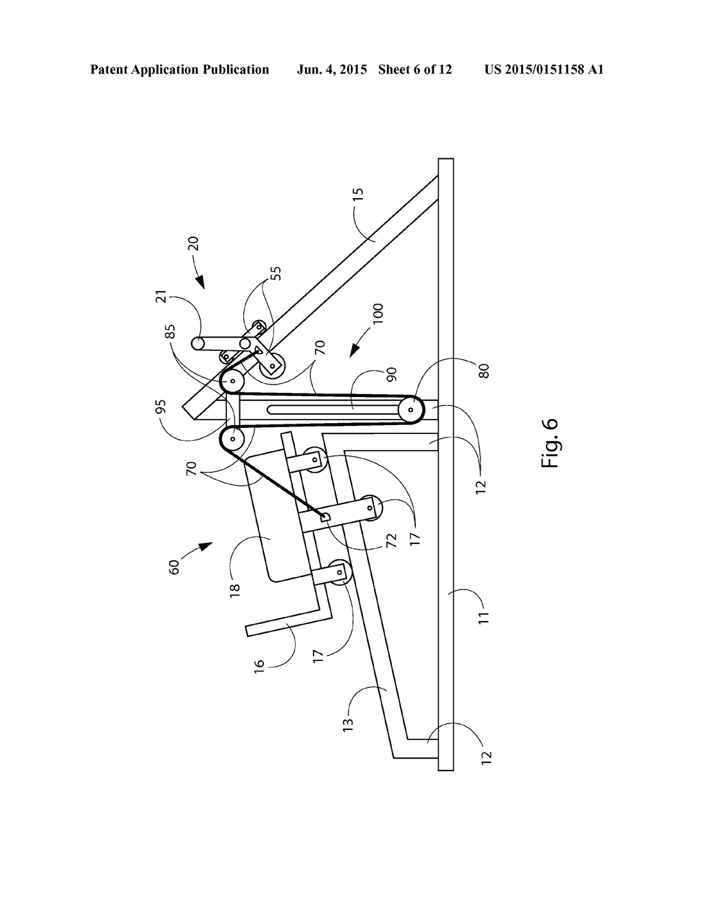 UPPER AND LOWER BODY PRESS EXERCISE MACHINE - diagram, schematic, and image 07