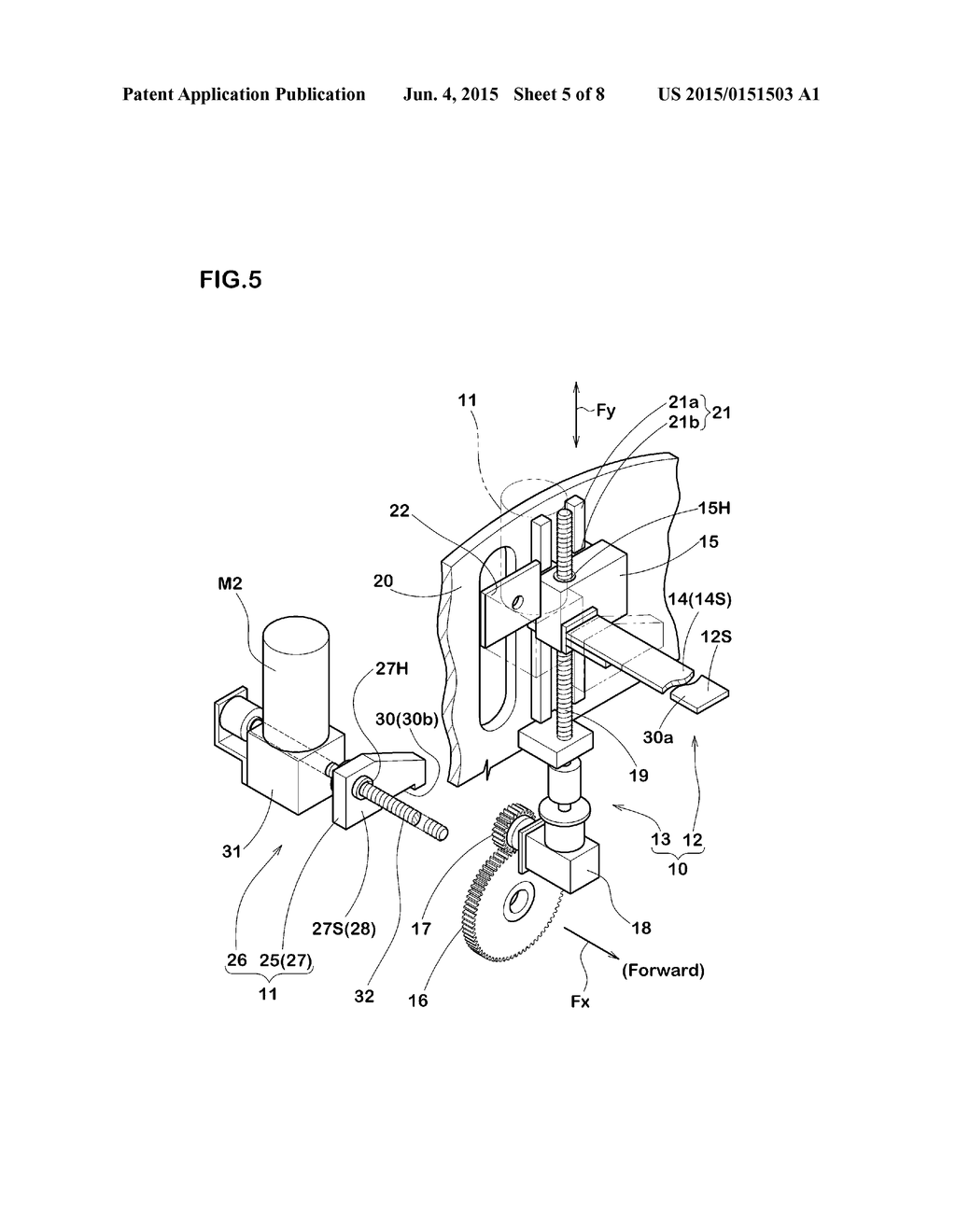 APPARATUS FOR MOUNTING TREAD RING ON TIRE BASE AND METHOD FOR     MANUFACTURING RETREADED TIRE - diagram, schematic, and image 06