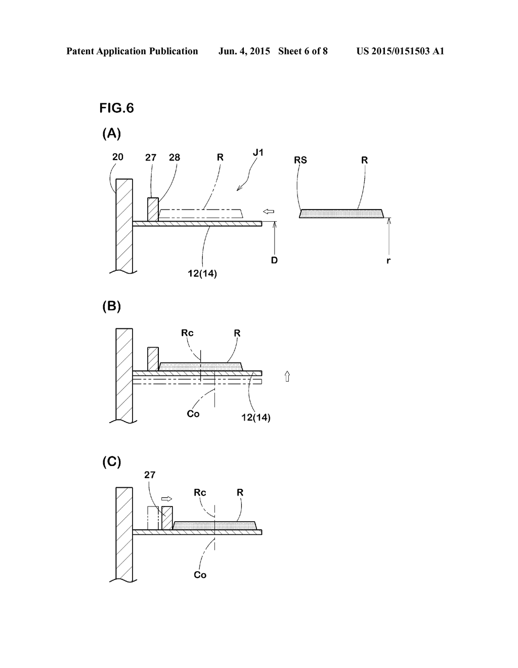 APPARATUS FOR MOUNTING TREAD RING ON TIRE BASE AND METHOD FOR     MANUFACTURING RETREADED TIRE - diagram, schematic, and image 07