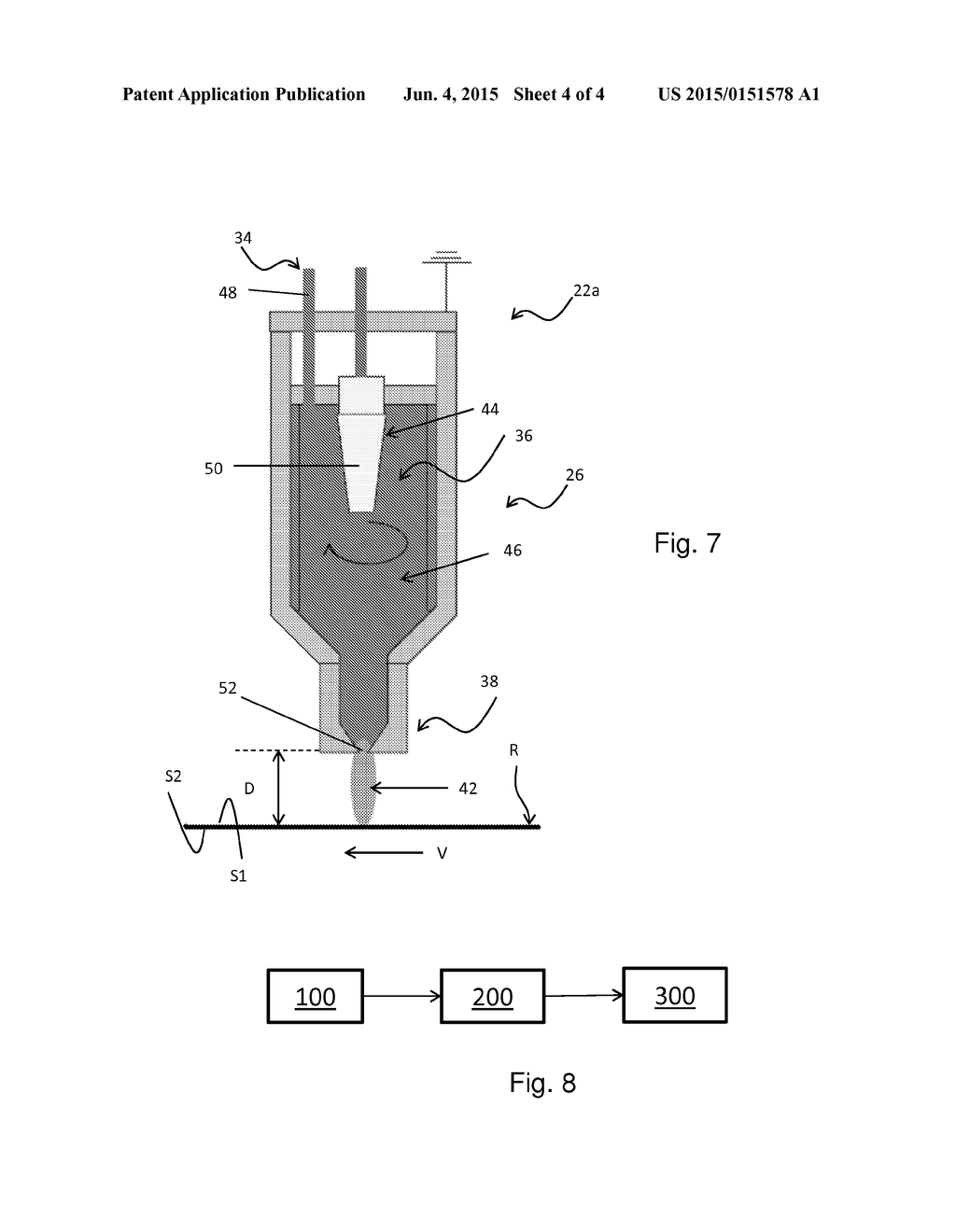 METHOD FOR TREATING A TEXTILE REINFORCEMENT ELEMENT WITH PLASMA - diagram, schematic, and image 05